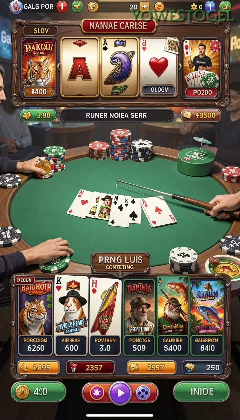 Cuplikan layar 7METER — menu navigasi