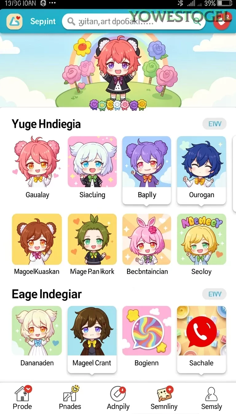 Cuplikan layar ASIA200 — aktivitas